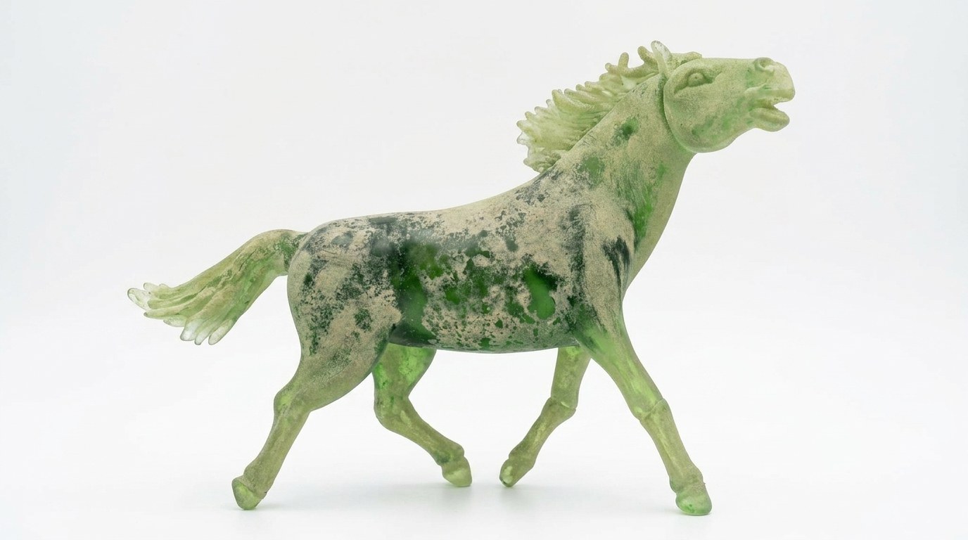 Arnaldo Zanella - Scavo Horse Signed