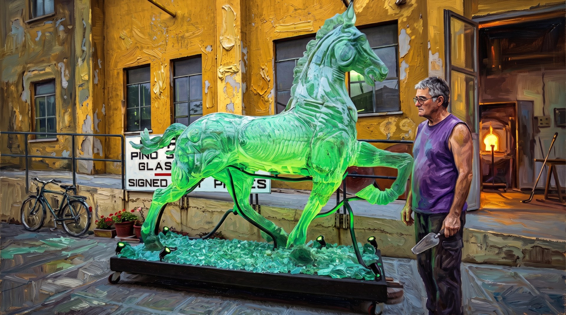Pino Signoretto Murano Glass Maestro
