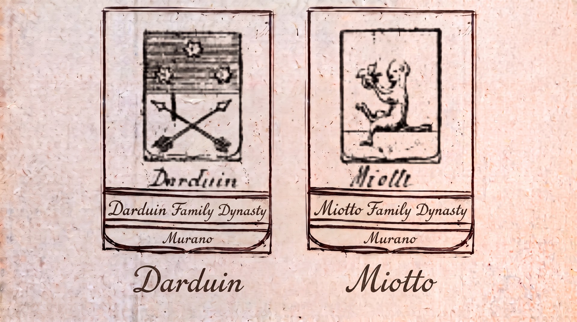 Darduin & Miotto Family Murano Dynasty